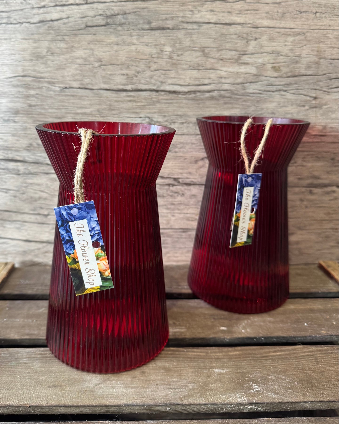 Ruby Vase